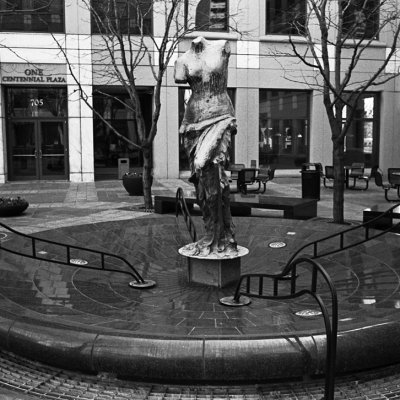 Centennial Plaza Statue 2000